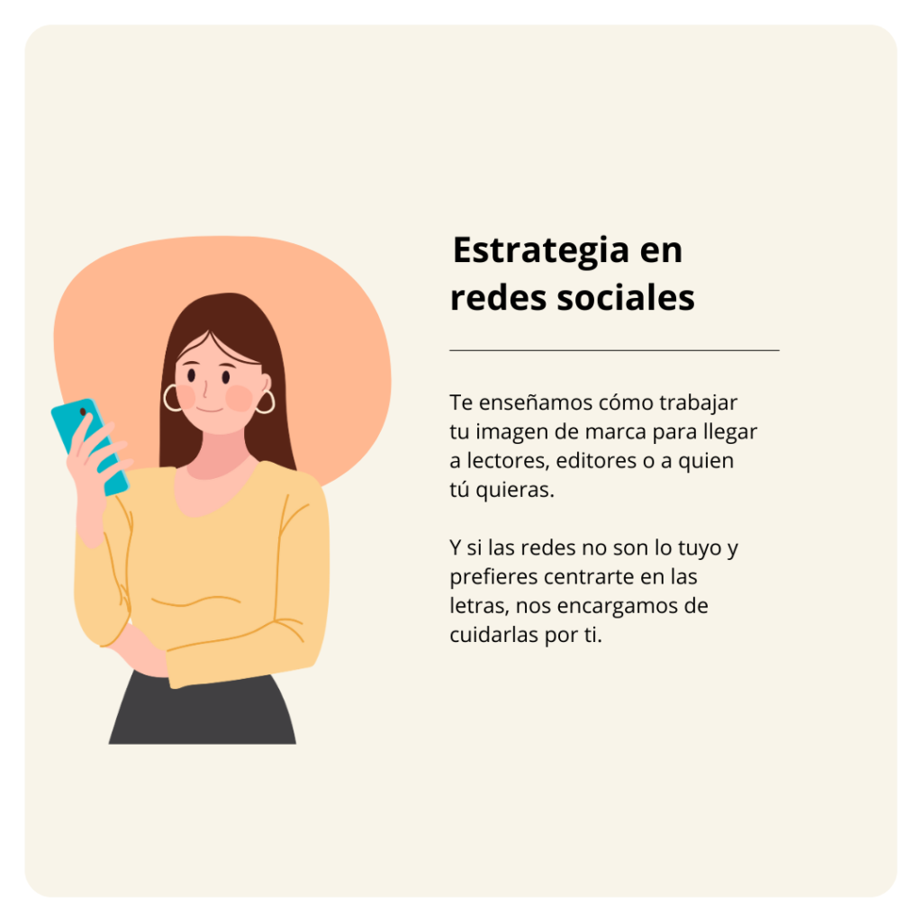 Estrategia de redes sociales para escritores