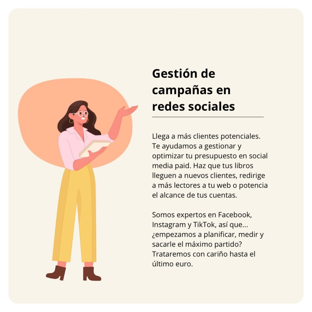 Campañas Social Media Paid para editoriales